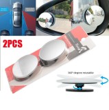 Cumpara ieftin Set 2 oglinzi auto pentru unghi mort, rotunde, pentru oglinzile laterale 360