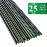 Set 25 araci de gradina pentru flori si plante cataratoare, 90 cm, Artool