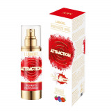 Lubrifiant, Attraction, Lubigel, Tingling Red Fruit, aroma fructe de padure, vegan, 30 ml