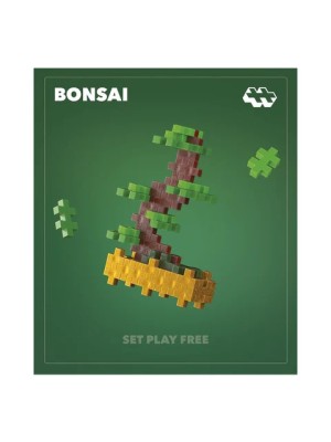 Set constructie Plus-Plus, PLANTE - Bonsai verde foto