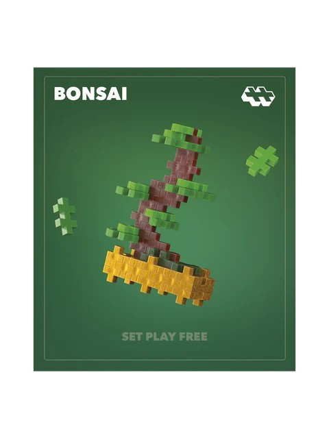 Set constructie Plus-Plus, PLANTE - Bonsai verde
