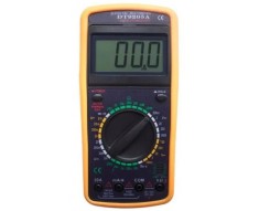Multimetru digital cu carcasa antisoc DT9205A