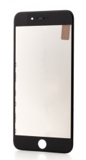 Geam Sticla + OCA iPhone 8 Plus + Rama + Polarizator, Negru