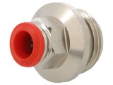 Racord Push-In 1/2" Alamă Nichelată 20bar