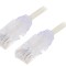 Cablu patch cord UTP alb 1m 28AWG