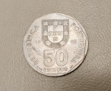 Portugalia - 50 Escudos (1988) monedă s008