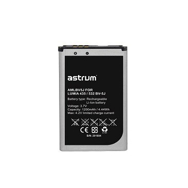 ACUMULATOR BV-5J, 1200MAH, NOKIA LUMIA 435/532, ASTRUM foto