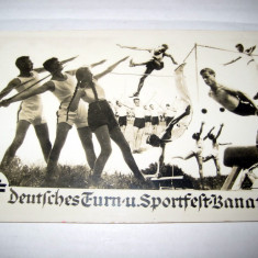 Banat Turneul german de gimnastica-sport 1936 vedere veche.