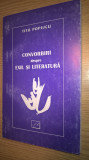 Titu Popescu - Convorbiri despre exil si literatura (Ed. Jurnalul Literar, 2001)