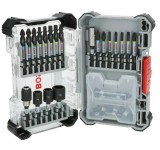 BOSCH Set de 35 biti si accesorii pentru insurubare PRO Impact, prindere hexagon 1/4&amp;quot;