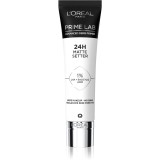 L&rsquo;Or&eacute;al Paris Prime Lab 24H Matte Setter bază de machiaj matifiantă, sub fondul de ten 30 ml