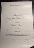 Brevet Ordinul Muncii Clasa a 2 a an 1956
