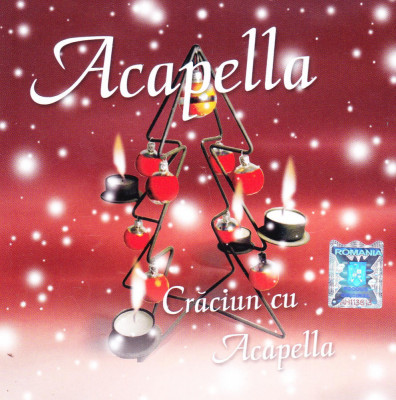 CD Colinde: Acapella - Craciun cu Acapella ( original, stare foarte buna ) foto