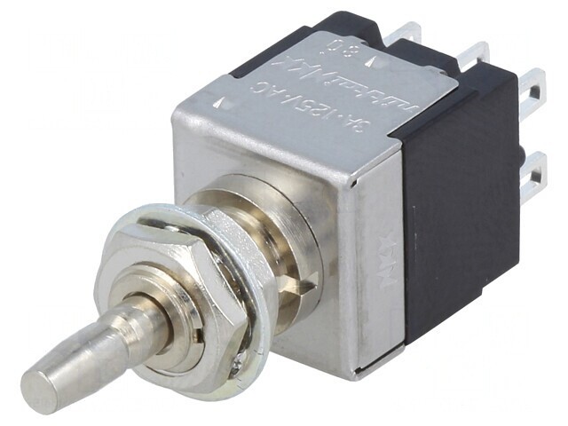 Comutator DPDT 3A/250VAC ON-(ON)