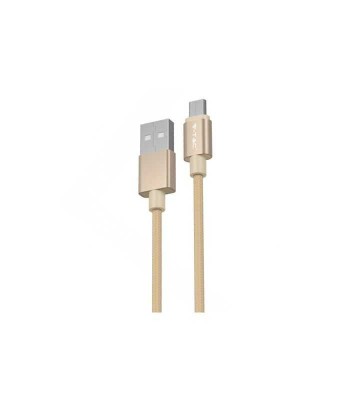 Cablu USB - micro USB 1m 2.4A auriu PLATINUM EDITION V-Tac SKU-8490 foto