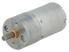 Motor DC cu Transmisie 12V 5,6A Ax Crestatura D foto