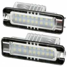 Lampi numar LED pentru Skoda Superb 3 Berlina