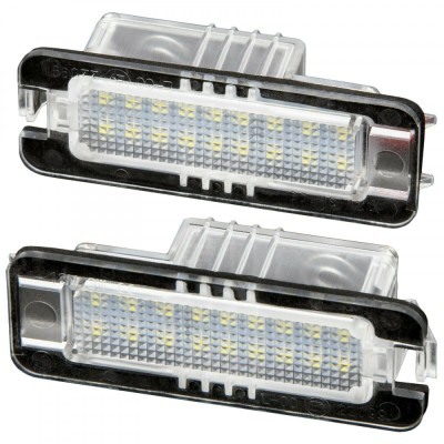 Lampi numar LED pentru Porsche Macan, Panamera, 911, Boxster, Cayenne, Cayman foto