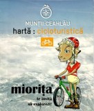 Muntii Ceahlau Harta Cicloturistica M 1 : 100.000