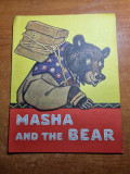 Carte pentru copii - masha si ursul - in limba engleza - din anii &#039;70-&#039;80