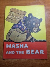 carte pentru copii - masha si ursul - in limba engleza - din anii &#039;70-&#039;80