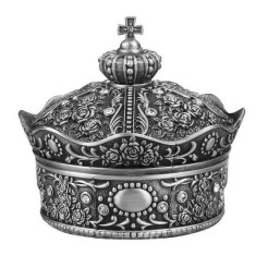 Caseta bijuterii Mare metalica - King&#039;s Crown - WZ4206