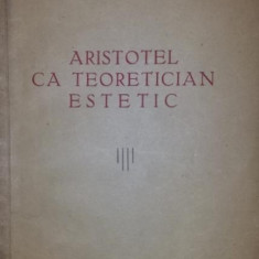 ARISTOTEL CA TEORETICIAN ESTETIC