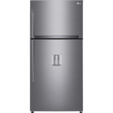 Frigider cu doua usi LG GTF916PZPED, No Frost, 592 l, Dozator apa, Mirror Touch Display, Clasa E