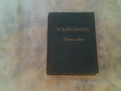 Poeme alese-N.A.Necrasov foto