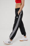 Cumpara ieftin Adidas Performance pantaloni H59081 femei, culoarea negru, jogger, high waist