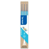 Cumpara ieftin Set 3 rezerve roller Frixion Point Pilot 0.5 mm varf fin Rezerva roller Pilot Frixion Point 0.5 mm 3 bucati/set bleu