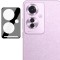 Folie protectie camera pentru oppo reno11 f - 9h sticla securizata, anti explozie, negru
