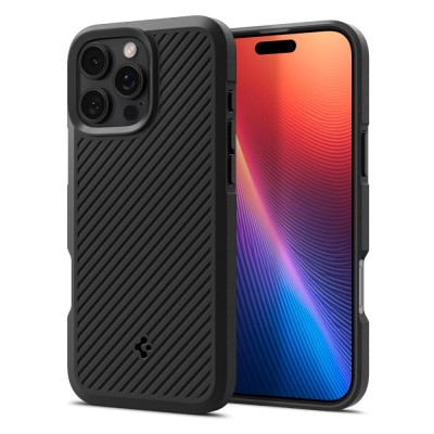 Husa iPhone 16 Pro Spigen Core Armor, negru foto