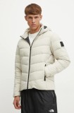 Jack Wolfskin geaca de puf Colonius barbati, culoarea gri, de iarna, 1207431