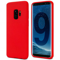 Husa Samsung Galaxy S9 ultra slim silicon Rosu foto