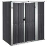 Cumpara ieftin Sopron de gradina, antracit, 161x89x161 cm, otel galvanizat