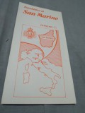 Cumpara ieftin PLIANT/BROSURA SAN MARINO