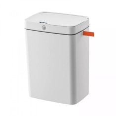 Cos de Gunoi cu Senzor Automat Alb Gadgetry, Capacitate 15L, cu Capac Anti-Miros si o Deschidere/Inchidere Silentioasa foto