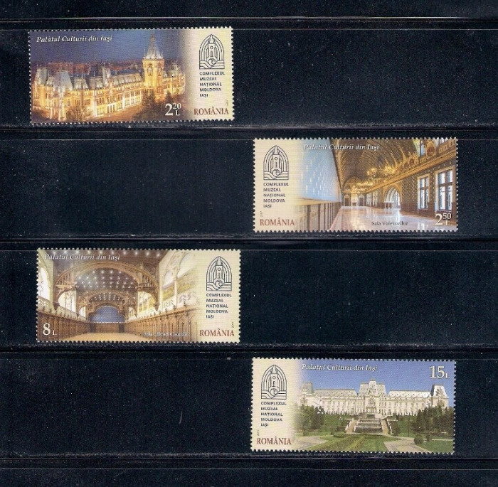 ROMANIA 2017 - PALATUL CULTURII DIN IASI, MNH - LP 2131