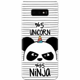 Husa silicon personalizata pentru Samsung Galaxy S10 Lite, Unicorn Ninja