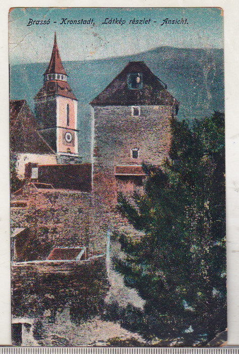 bnk cp Brasov - Vedere - uzata - 1918