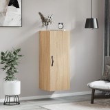 vidaXL Dulap de perete, stejar sonoma, 34,5x34x90 cm, lemn prelucrat