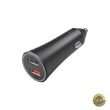 Incarcator Auto Xiaomi 37W 3A 2 x USB-A Negru GDS4147GL