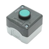 Buton de comanda START verde cu revenire 1NO Breckner Germany