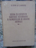 CELAN- IGIENA SI EXPERTIZA SANITARA VETERINARA A ALIMENTELOR DE ORIGINE ANIMALA