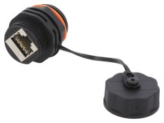Adaptor Soclu RJ45 Ecranat Cat 6a 8p8c x2