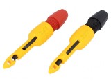 Terminal de măsurare negru şi roşu 4mm FLUKE TP81