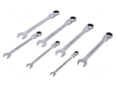 Set Chei Combinate cu Articulație MicroSpeeder 7 Bucăți foto