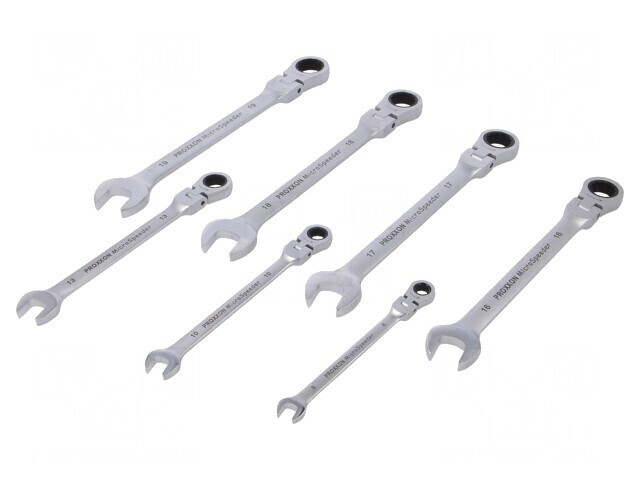 Set Chei Combinate cu Articulație MicroSpeeder 7 Bucăți