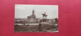 Iasi Jassy Biserica Sfantul Nicolai si Statuia Stefan cel Mare Monument